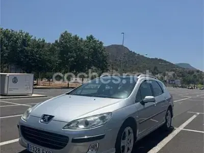 Usado Peugeot 407 Sport 136 CV (100 kW) 2007 Gris / plata Familiar