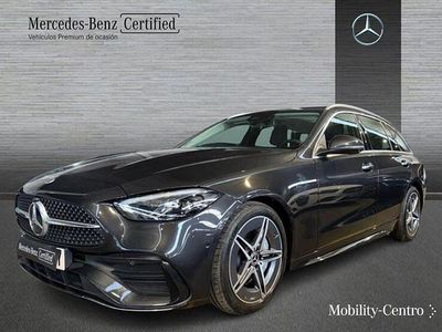 Usado Mercedes C220 200 CV (147 kW) 2023 Gris Familiar