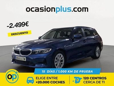 Azul Usado 2021 BMW 318 Familiar | 21.990 € (Precio justo)