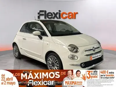 Używany Fiat 500 Lounge 69 KM (50 kW) 2017 Biały Hatchback