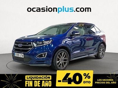 Azul Usado 2016 Ford Edge Sport SUV | 18.843 € (Precio justo)
