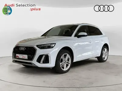 Usado Audi Q5 S-Line 204 CV (150 kW) 2022 Blanco SUV