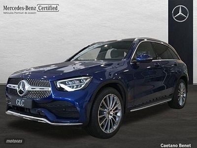 Azul Usado 2021 Mercedes GLC200 AMG line SUV | 39.950 € (Un poco caro)