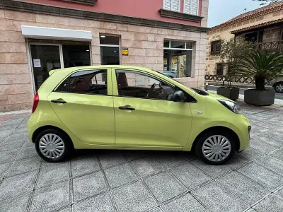Brugt Kia Picanto 69 HK (50 kW) 2012 Gul Hatchback