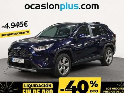 Azul Usado 2019 Toyota RAV4 Hybrid Advance SUV | 24.955 € (Precio justo)