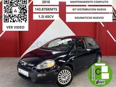 Käytetty Fiat Punto Active 65 HP (47 kW) 2010 Sininen Viistoperä