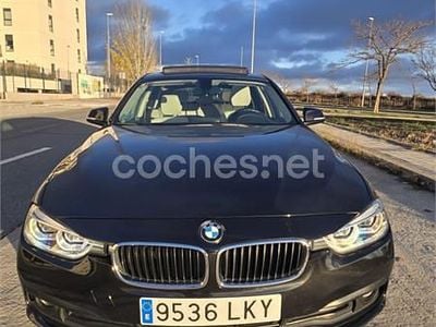Usado BMW 320 Efficient Dynamics 163 CV (119 kW) 2015 Negro Familiar