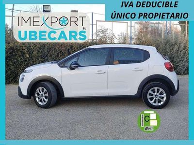 Usado Citroën C3 Live 99 CV (72 kW) 2021 Blanco Utilitario
