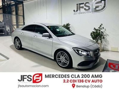Plateado Usado 2018 Mercedes CLA200 AMG Berlina | 24.900 € (Precio justo)