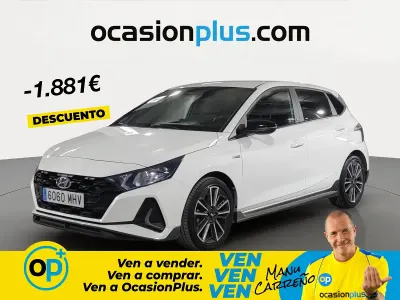 Usado Hyundai i20 N Line 84 CV (61 kW) 2023 Blanco Utilitario