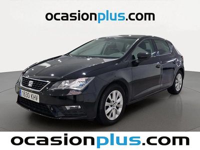 Usado Seat Leon Style 110 CV (80 kW) 2018 Negro Utilitario