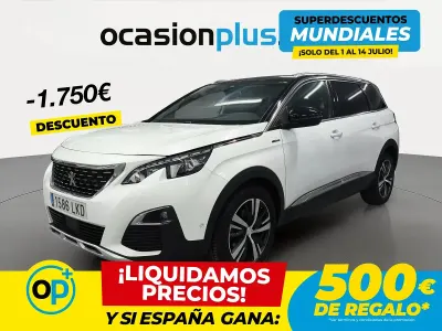 Usado Peugeot 5008 GT-line 130 CV (95 kW) 2020 Blanco SUV