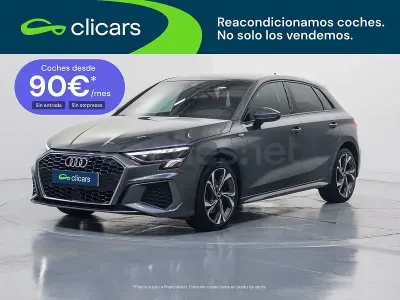 Usado Audi A3 S-Line 204 CV (150 kW) 2022 Gris / plata Berlina