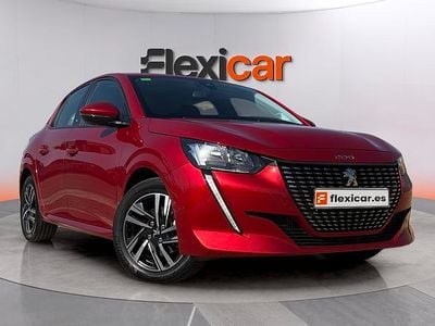 Usado Peugeot 208 Allure 101 CV (74 kW) 2019 Rojo Utilitario