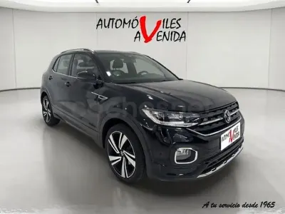 Usado VW T-Cross R-line 116 CV (85 kW) 2023 Negro SUV