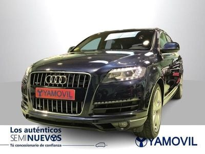 Usado Audi Q7 Ambition 340 CV (250 kW) 2014 Azul SUV