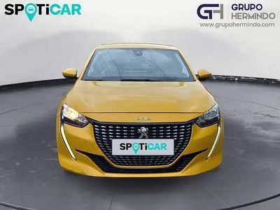 Brugt Peugeot 208 Allure 100 HK (73 kW) 2020 Gul Hatchback