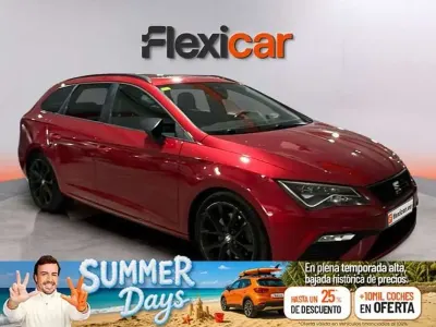 Usado Seat Leon FR 150 CV (110 kW) 2020 Rojo Familiar