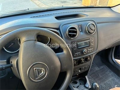 Usado Dacia Logan MCV Ambiance 75 CV (55 kW) 2015 Azul Familiar