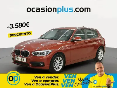 Usado BMW 118 150 CV (110 kW) 2018 Naranja Utilitario