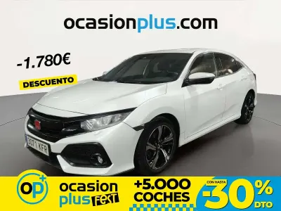 Usado Honda Civic Elegance 129 CV (94 kW) 2017 Blanco
