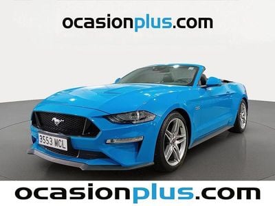 Azul Usado 2022 Ford Mustang GT Convertible Descapotable | 41.264 €