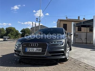 Usado Audi A7 Sportback S-Line 272 CV (200 kW) 2016 Gris / plata Utilitario