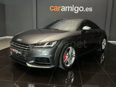 Usado Audi TTS Premium 310 CV (228 kW) 2016 Gris / plata Coupe