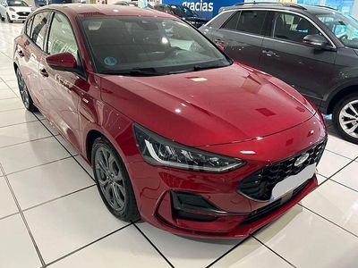 Rojo Usado 2024 Ford Focus ST-Line X Berlina | 22.900 € (Un poco caro)