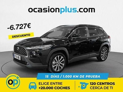 Negro Usado 2024 Toyota Corolla Cross Plus SUV | 35.990 € (Precio justo)