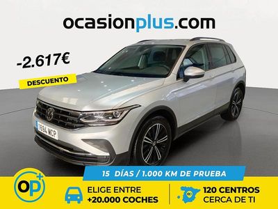 Gris Usado 2022 VW Tiguan Life SUV | 28.790 € (Precio justo)