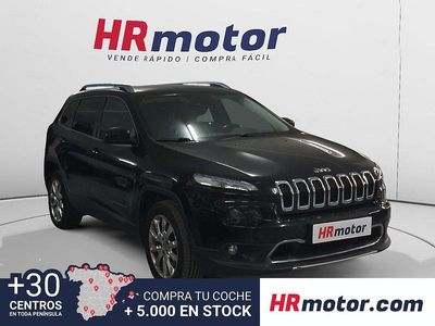 Negro Usado 2015 Jeep Cherokee Limited SUV | 15.930 € (Precio justo)