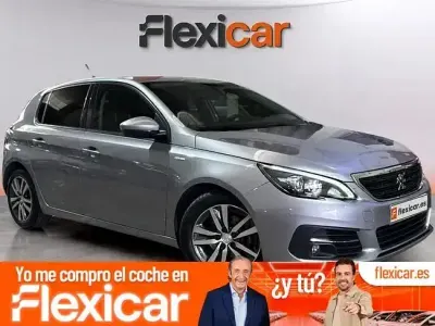 Usado Peugeot 308 Style 130 CV (95 kW) 2021 Gris Berlina