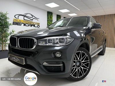 Usado BMW X6 258 CV (189 kW) 2017 Negro SUV