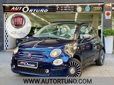 Usado Fiat 500C Riva 69 CV (50 kW) 2017 Azul Descapotable