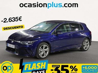 Usado VW Golf VII R-line 150 CV (110 kW) 2021 Azul Utilitario
