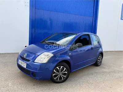 Usado Citroën C2 70 CV (51 kW) 2006 Azul Utilitario