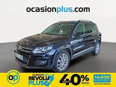 Usado VW Tiguan Sportline 150 CV (110 kW) 2015 Negro SUV