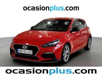 Usado Hyundai i30 N Line 140 CV (102 kW) 2019 Rojo Utilitario