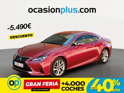 Usado Lexus RC300h Business Edition 223 CV (164 kW) 2019 Rojo Coupe