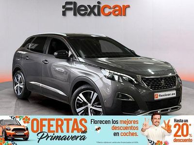 Usado Peugeot 3008 GT-line 130 CV (95 kW) 2018 Gris SUV
