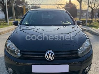 Usado VW Golf VI Sport 105 CV (77 kW) 2008 Negro Utilitario