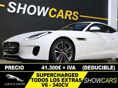 Usado Jaguar F-Type 340 CV (250 kW) 2019 Blanco Coupe