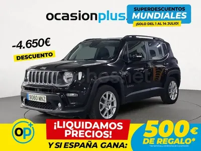 Usado Jeep Renegade Limited 120 CV (88 kW) 2024 Negro SUV