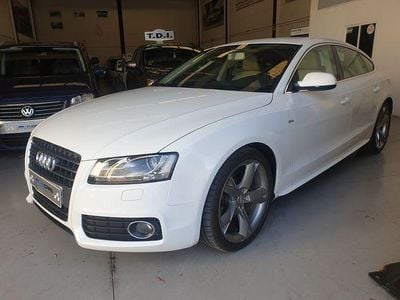 Blanco Usado 2010 Audi A5 Sportback Utilitario | 14.999 € (Precio justo)
