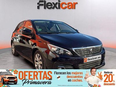 Usado Peugeot 308 Access 130 CV (95 kW) 2020 Azul Berlina
