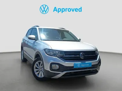 Usado VW T-Cross Advance 110 CV (80 kW) 2022 Gris SUV