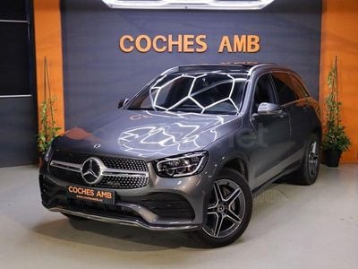 Usado Mercedes GLC300e 320 CV (235 kW) 2022 Gris / plata SUV