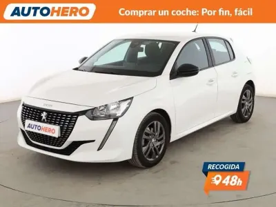 Usado Peugeot 208 Active 102 CV (75 kW) 2022 Blanco Utilitario