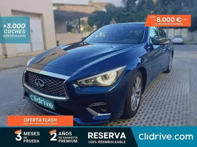 Usado Infiniti Q50 Sport Tech 364 CV (267 kW) 2019 Azul Berlina